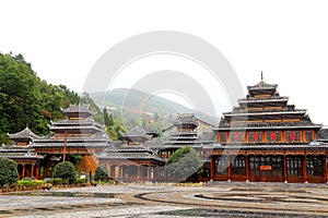 Zhaoxing village , The unique buildings of the nationalityÂ 